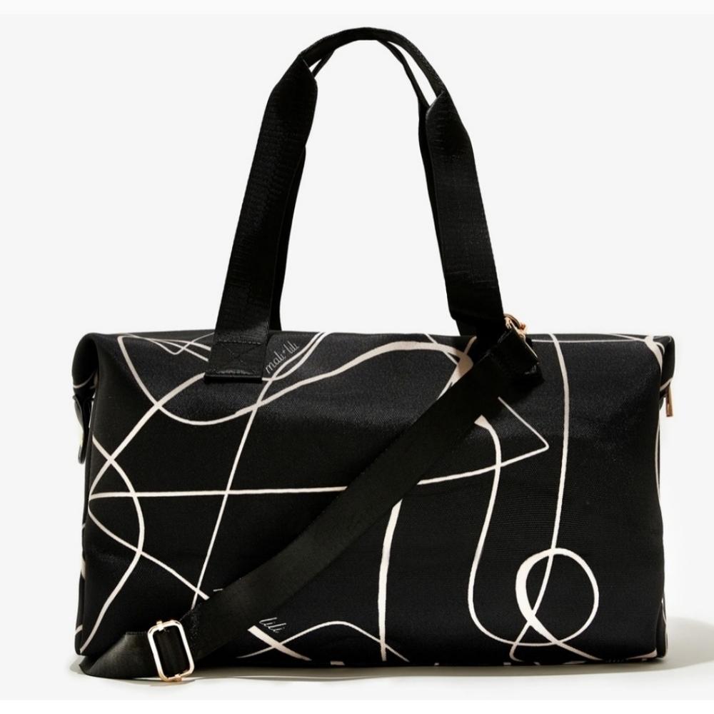 💜Mali & Lili Weekender Bag Abstract Print